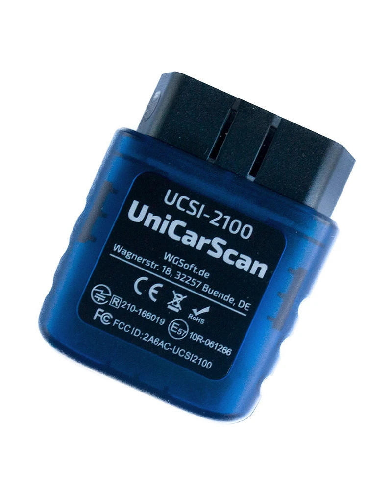 UniCarScan Bluetooth Diagnostic Adapter Free ScanMaster-UniCarscan Sof