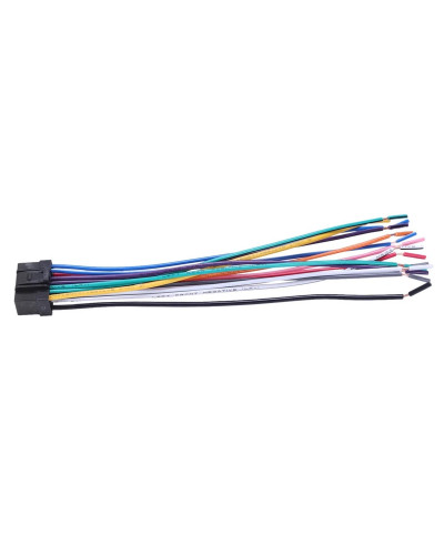 Conector de arnés estándar para Radio y Cd de coche, adaptador de Cable de enchufe para Alpine 9887