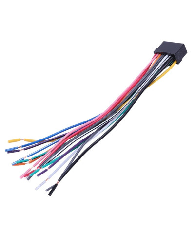 Conector de arnés estándar para Radio y Cd de coche, adaptador de Cable de enchufe para Alpine 9887