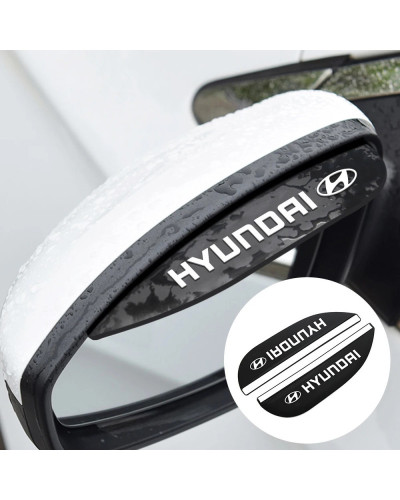 Accesorios para Hyundai coche Rainbrow parasol coche Rainbrow Trim Son