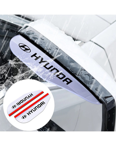 Accesorios para Hyundai coche Rainbrow parasol coche Rainbrow Trim Son