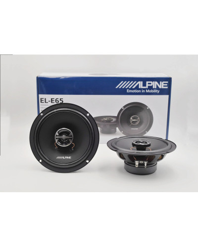 Alpine-bocina Coaxial para coche, 6,5 pulgadas, 160W, 12V, Audio automático, música estéreo, frecuencia de rango completo, altav