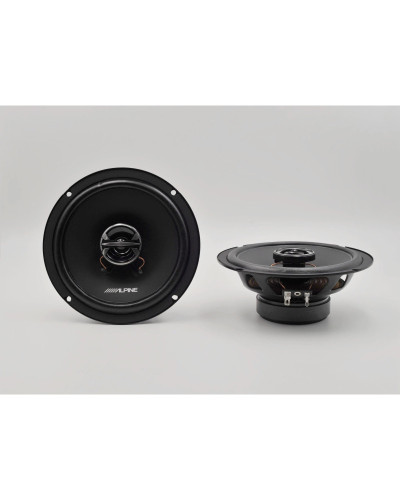 Alpine-bocina Coaxial para coche, 6,5 pulgadas, 160W, 12V, Audio automático, música estéreo, frecuencia de rango completo, altav