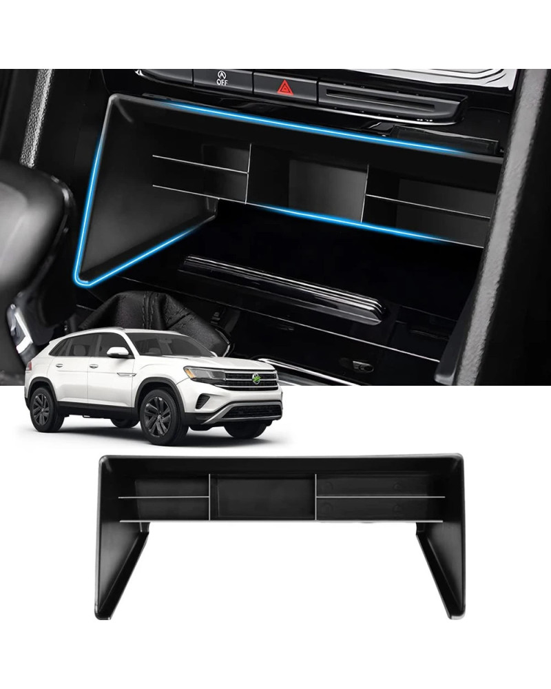 Organizador de consola central para VW Atlas y Cross Sport 2018, 2019,