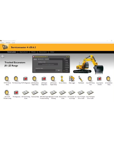 Newest JCB ServiceMaster 4 23.2.7 03/2023 Diagnostic Software+JCB keyg