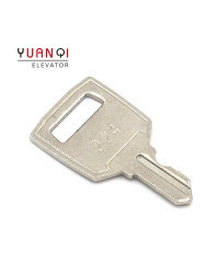 Yuanqi-piezas de repuesto para elevador, cerradura de escalera, llave de elevador, llave triangular, 85-A, 224, 00198