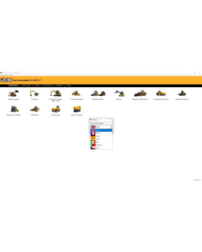 Newest JCB ServiceMaster 4 23.2.7 03/2023 Diagnostic Software+JCB keyg