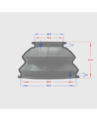 Jsoint-bola de dirección de suspensión de coche Universal, accesorios de piezas de juego de extremos de varillas, SDust, Boot SC