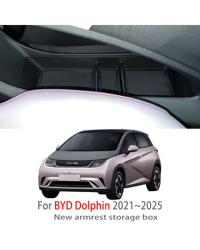 Accesorios de coche para BYD Dolphin 2021 2022 2023 2024 2025, caja de