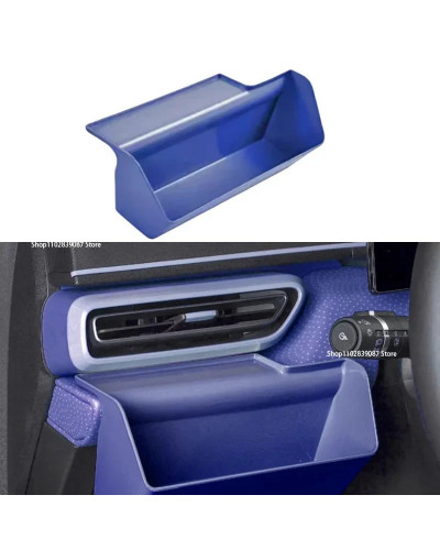 Caja de almacenamiento multifuncional para coche, compatible con BYD S