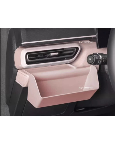 Caja de almacenamiento multifuncional para coche, compatible con BYD S