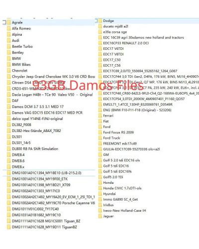 Newest ECU Programming Tool Winols 4.7 Software+ 93GB Damos Files +ECM