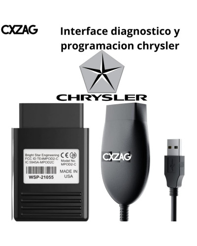 CHRYSLER VIN CHANGER + CDA 6 + WITECH 17 + ECU CONVERSER