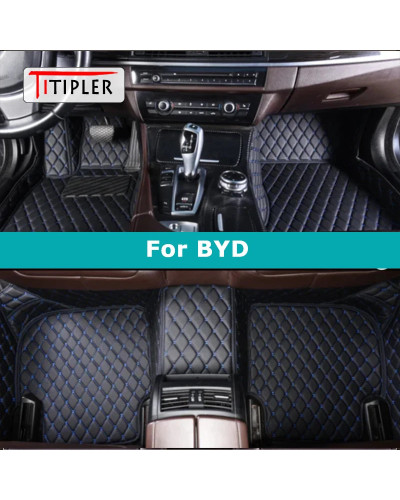 TITIPLER-alfombrillas personalizadas para Coche, accesorio para BYD At