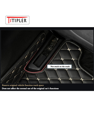 TITIPLER-alfombrillas personalizadas para Coche, accesorio para BYD At