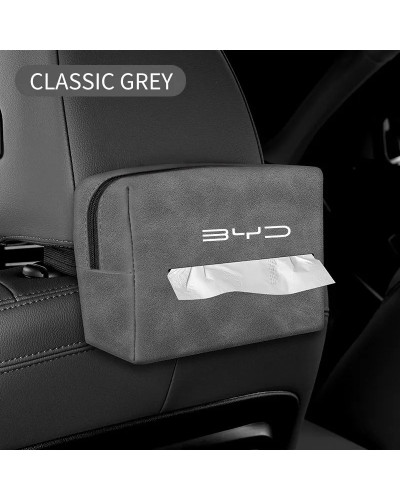 Funda protectora para bolsa de pañuelos de gamuza de coche, accesorios