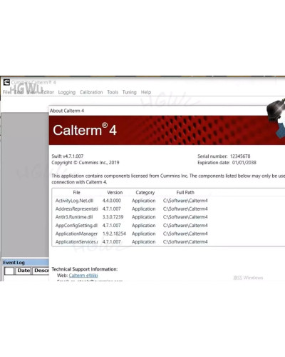 Lastest CMS Insite 8.7 Engine Diagnostic Software + Calterm 4.7 MetaFi