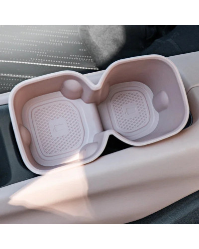 Soporte de taza de agua para coche BYD, almohadilla antideslizante, so