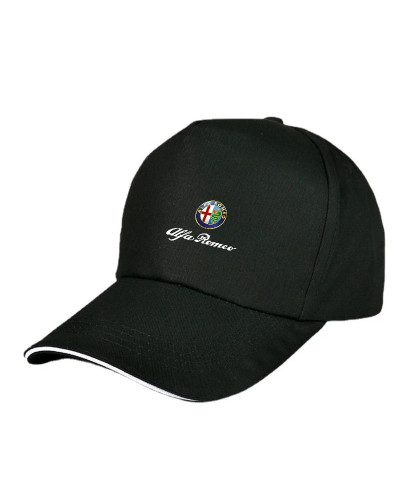 Gorra de béisbol de algodón con protección solar para coche, accesorio para Alfa Romeo, Giulia, Stelvio, Giulietta, Mito, Tonale