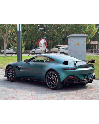 Adecuado para Aston Martin Vantage F 1 kit de carrocería de Alerón trasero de fibra de carbono seco