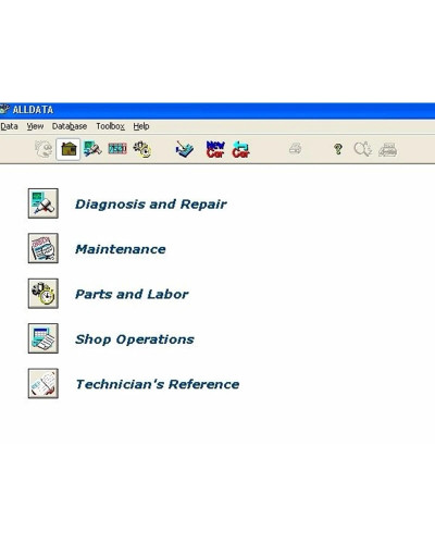 Newest alldata offline software version Auto Repair Software alldata 1