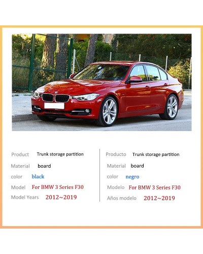 Accesorios de automóvil para BMW Serie 3 F30 2012 ~ 2019 2013 2014 org