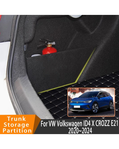 Accesorios de automóvil para VW Volkswagen ID4 X CROZZ E21 2020 ~ 2024