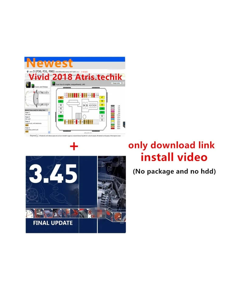 2024 Newest Autodata 3.45+ vivid workshop 2018 Automotive Atris-Techni