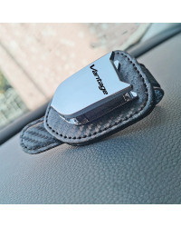 Funda para gafas de coche, visera con Clip para Aston, Martin, AMR, DBX, DB9, CYGNET, DBS, RAPIDE, V8, VANTAGE, ZAGATO, VANQUISH