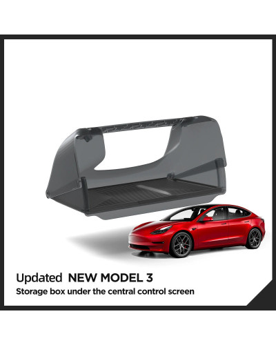 Caja de almacenamiento para coche Tesla Model 3 Highland 2024, organiz