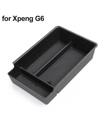 Caja de almacenamiento de reposabrazos para Xpeng G6, consola central 