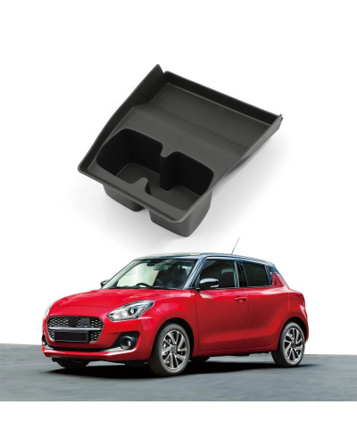 Caja de almacenamiento para consola central de coche Suzuki Swift 2018