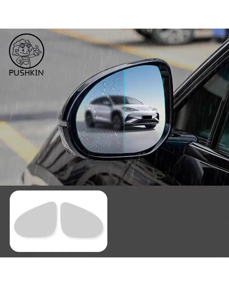 Para BYD Sealion 7 EV 2024 2025 espejo retrovisor pegatina impermeable