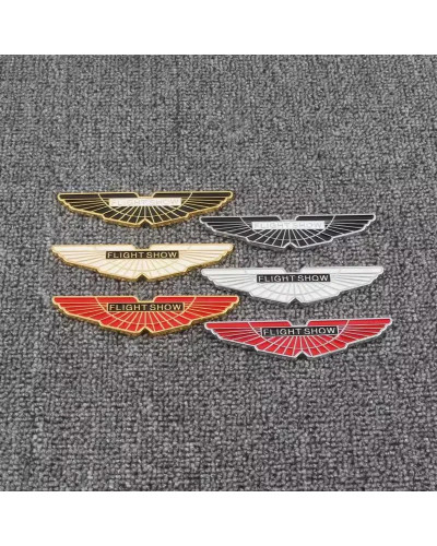 Alfombrillas de Metal 3D para coche, pegatinas con emblema para Aston Martin DB S 11X9 V12 Zagoto Virage Lagonda Vanquish Rapide