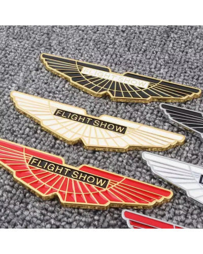 Alfombrillas de Metal 3D para coche, pegatinas con emblema para Aston Martin DB S 11X9 V12 Zagoto Virage Lagonda Vanquish Rapide