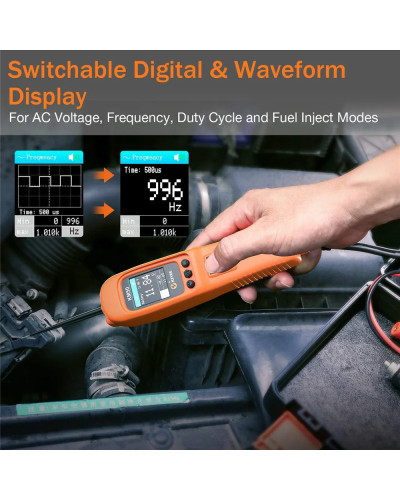 KZYEE-Kit de sonde de circuit de voiture, testeur de circuit électrique automatique, injection de carburant, outils de numérisat