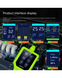 JDiag-Analyseur de circuit de voiture à sonde de puissance P100 Pro, outil de système électrique automobile, testeur d'injecteur