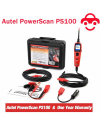 Autel-Outil de diagnostic du système électrique PowerScan PS100, AVOMètre de circuit automobile, testeur, kit de sonde de circui