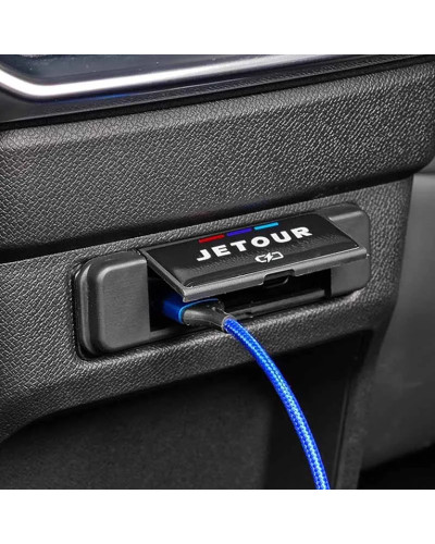 Chery Jetour Traveler T2 parche protector USB trasero, accesorios para