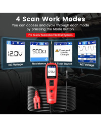 Autel-Testeur de sonde de circuit d'alimentation PS100, outil d'analyse de puissance de diagnostic du système électrique automob