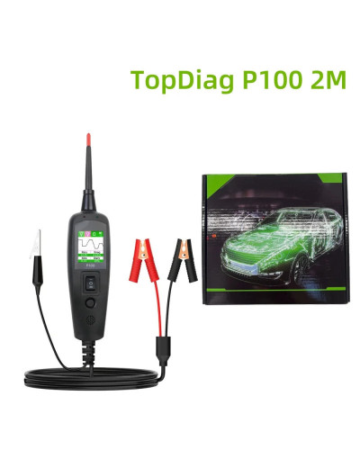 TopDiag P100 probador de circuito eléctrico de coche, Kit de sonda de escaneo de potencia automotriz, herramienta de diagnóstico