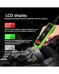 Jdiag-probador de sistema eléctrico de coche P60 Topdiag, probador de sonda de circuito de potencia automotriz, 12V, 24V, probad