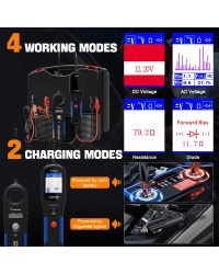 VDIAGTOOL-probador de sonda de circuito de potencia automotriz V200 Pro, buscador de interruptores, herramientas de 12/24 V, bus