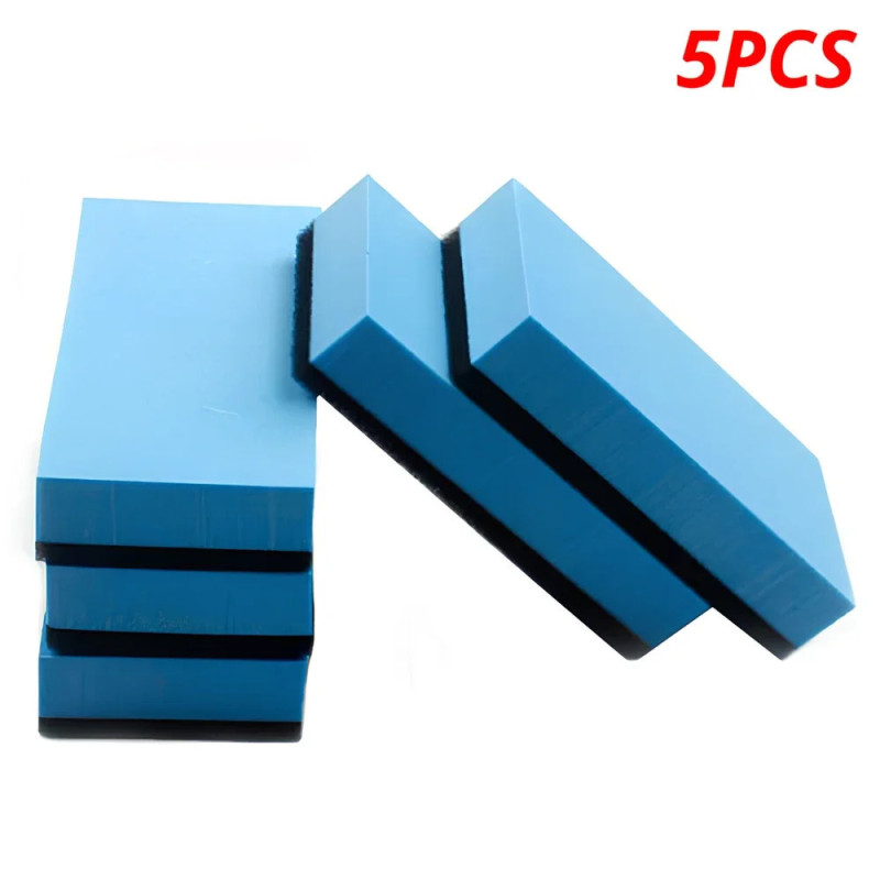 5/10Pcs Car Ceramic Coating Waxing Polishing Sponge Automobiles Glass Nano Wax Coat Applicator Pads Wipe Clean Tool Accessories