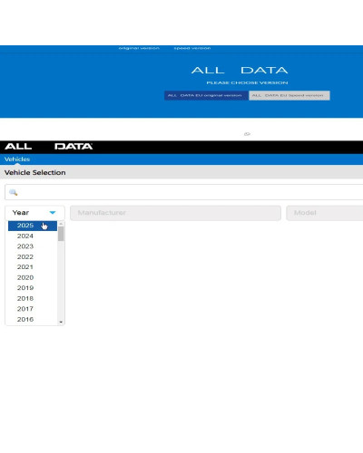 Alldata-Software de datos de coche, Software de reparación de automóviles, soporte de cuenta en línea, fácil instalación, nueva 