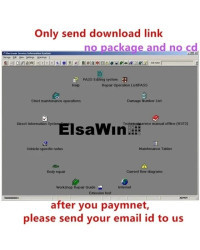 Software de reparación de automóviles ElsaWin 2024, software de instalación de vídeo para Audi Elsa Win 6,0, última versión, gra