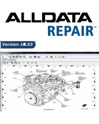 Alldata 2023-software de reparación de automóviles, herramientas y accesorios para automóviles, todos los datos, software para a