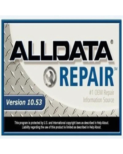 Alldata-Software de reparación de automóviles V10.53, diagnóstico automático, todos los datos en HDD de 2024 GB, instalación gra