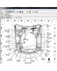 Alldata-Software de reparación de automóviles V10.53, diagnóstico automático, todos los datos en HDD de 2024 GB, instalación gra