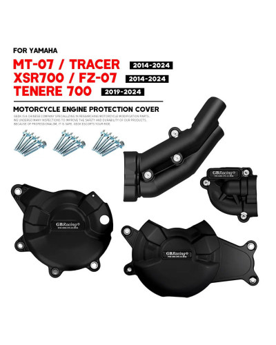 MT07 FZ07 XSR700 TENERE 700 GB cubierta protectora de motor de carrera